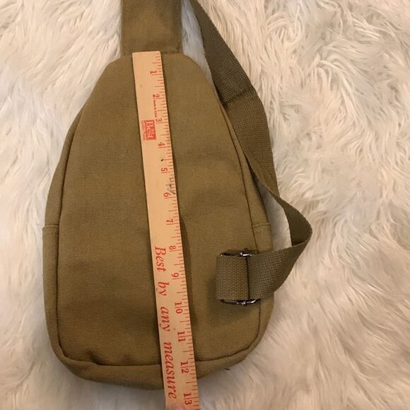 Westend canvas sling bag crossbody with adjustable strap (crossposted) - Picture 4 of 12